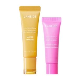 SALE 🆕 Set: Laneige Lip Glowy Mango 10g & Sweet Candy 5g A3